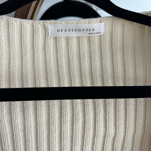 Grasshopper dancer sleeve cropped sweater - Picture 3 of 3